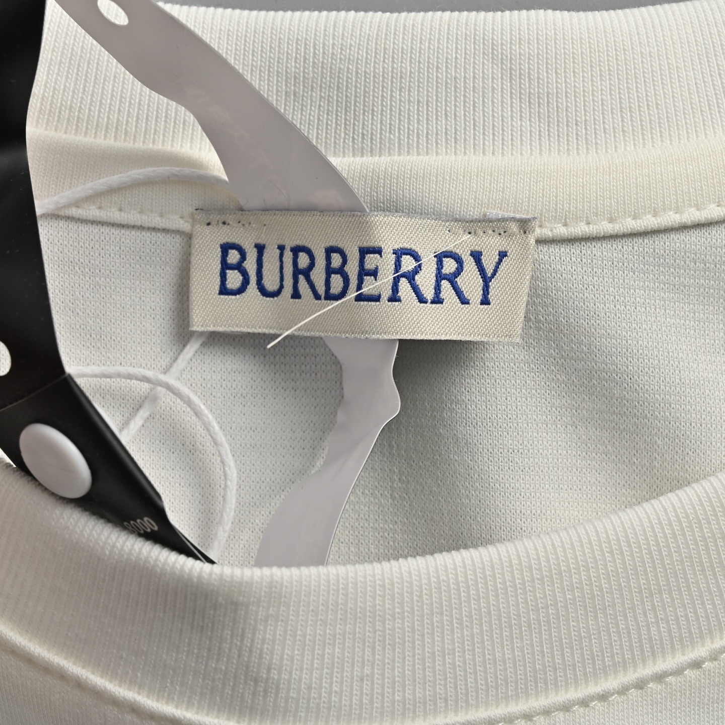 Burberry Checked Rhinestone Short Sleeve