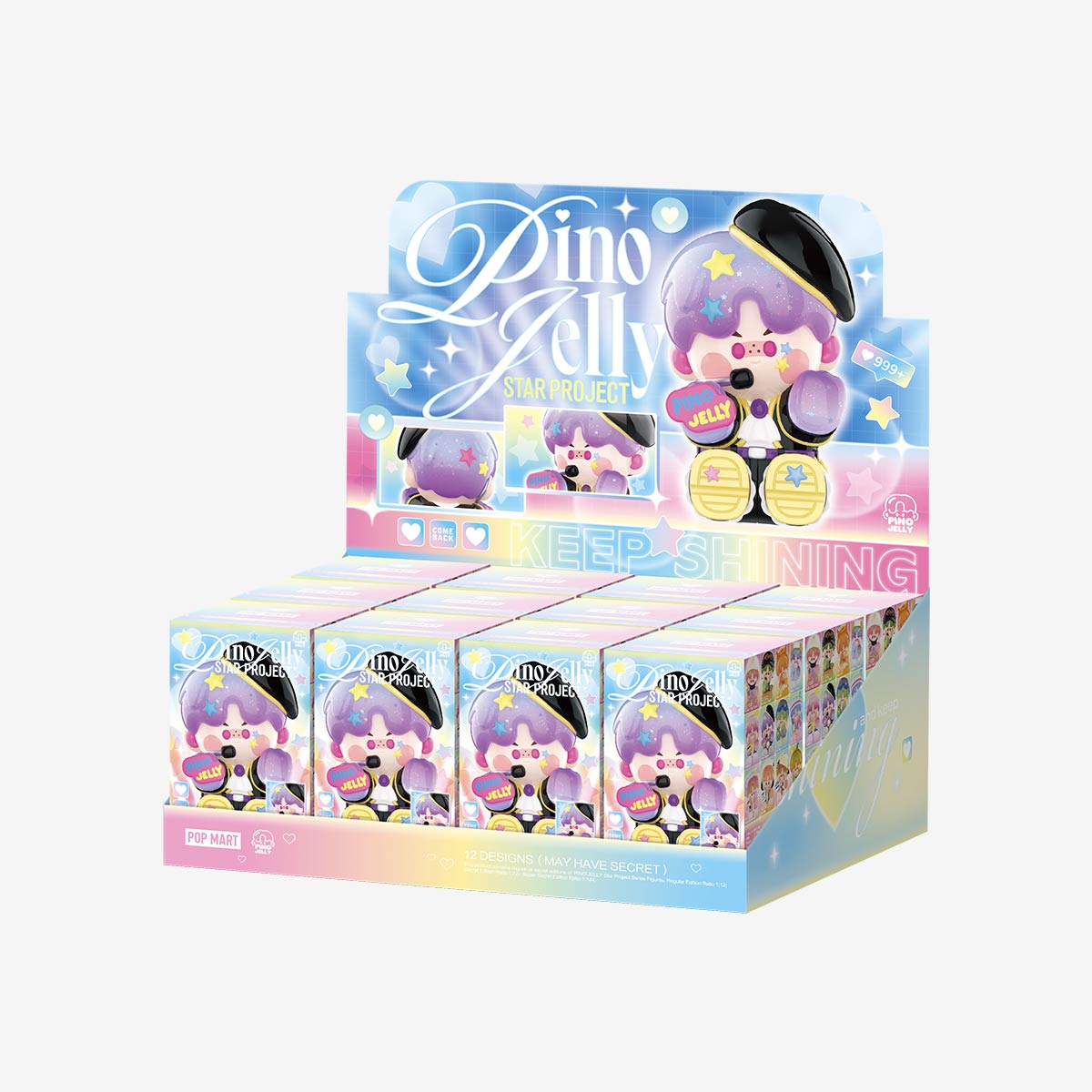 POP MART PINO JELLY Star Project Series Figures [1 Blind Box]