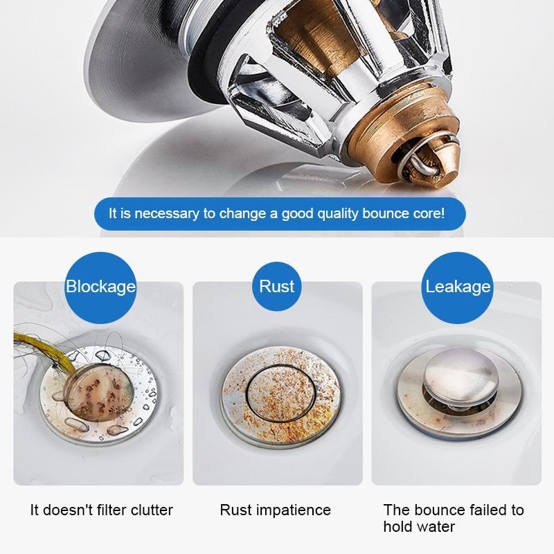 (🔥Last Day Promotion-SAVE 50% OFF) Stainless Steel Bounce Core Push-BUY 3 GET 2 FREE & FREE SHIPPING