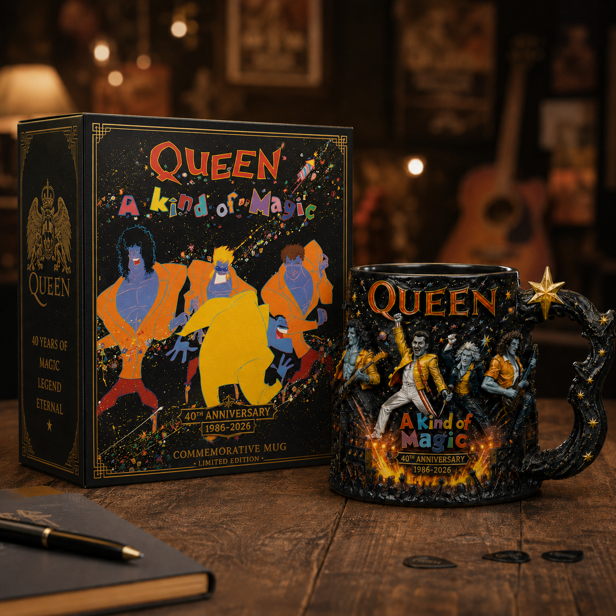 🎸“A Kind of Magic 40th Anniversary Stage Tribute”  🎸Mug