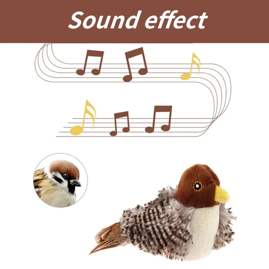 HOT SALE🔥😺Cat Toys - Analog Chirping Birds