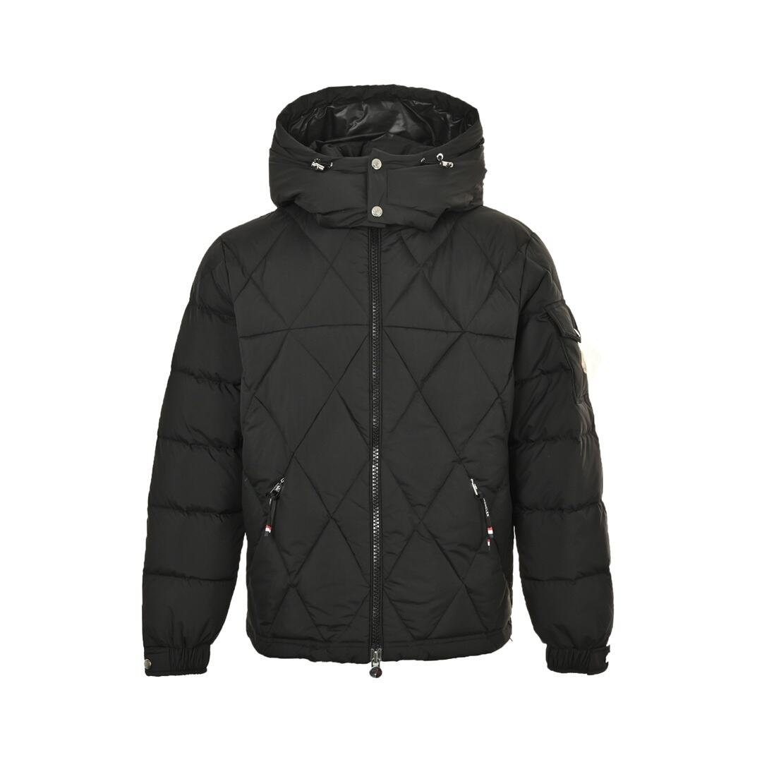 Moncler 24Fw diamond plaid goose down jacket