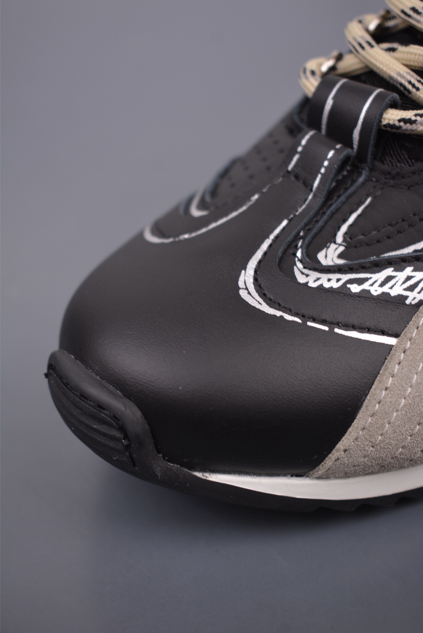 Dior D-Sketch Sneakers Dior Paris black grey silver sketch KCK427MPA_S900