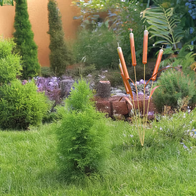 🔥ON SALE - 45% OFF🔥 Hand-Crafted Copper Cattail Wind Chimes
