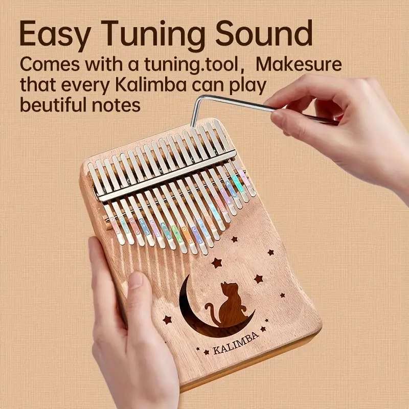 🎶🎶17-Key Kalimba Thumb Piano for Beginners