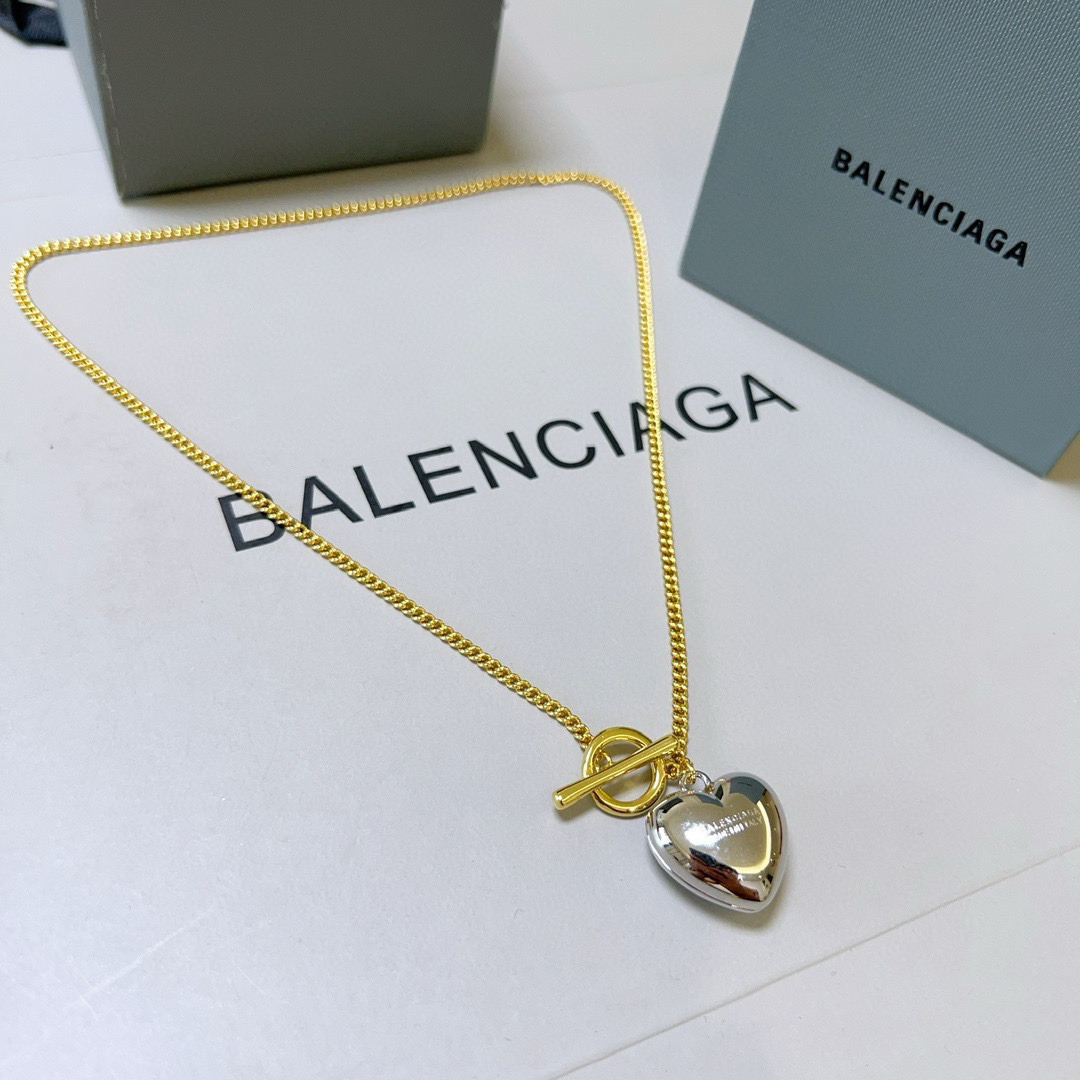 Balenciaga Heart Necklace