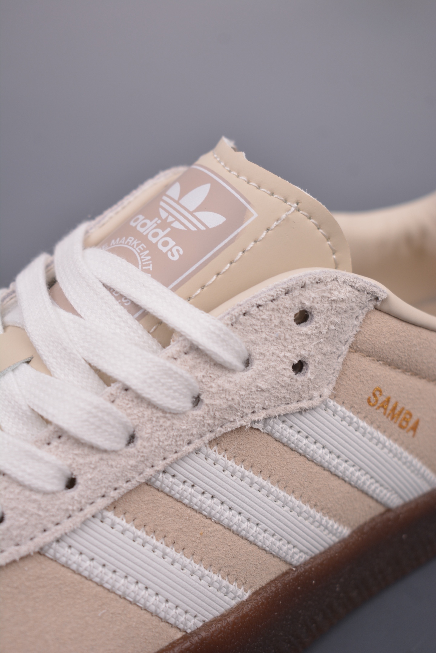 Adidas Originals Samba OG Grey White Brown JI3882
