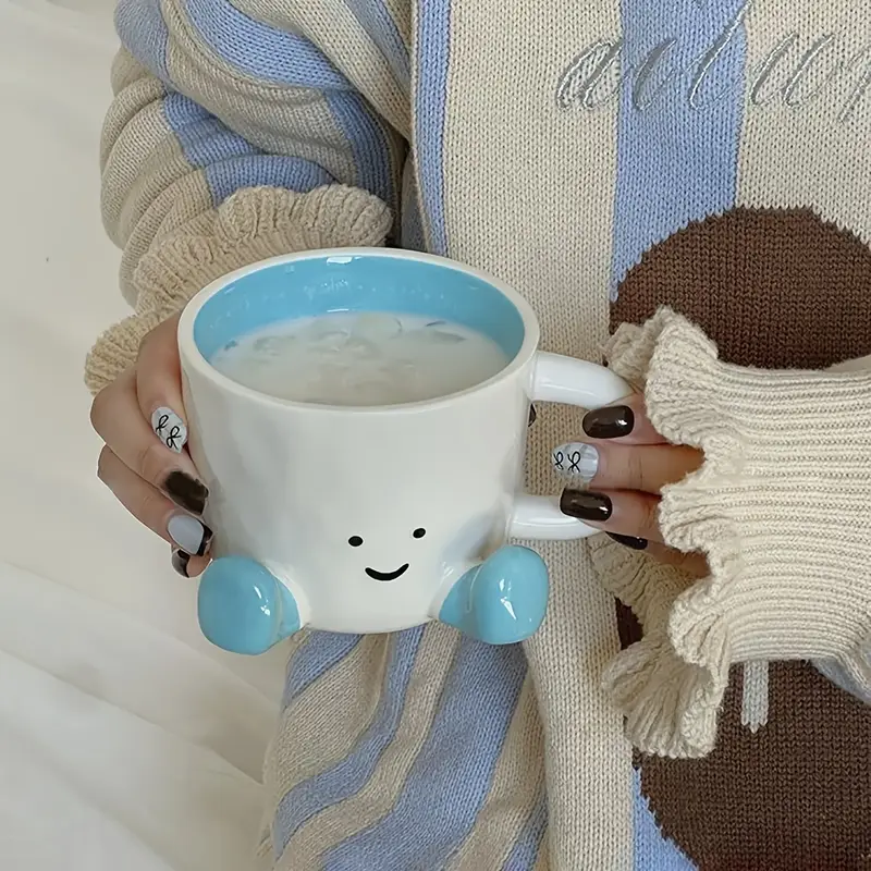 💖Buy 2 Free Shipping💖Kawaii Foot Shaped Ceramic Coffee & Beer Mug With Gift Box🎁Mother's Day Gift