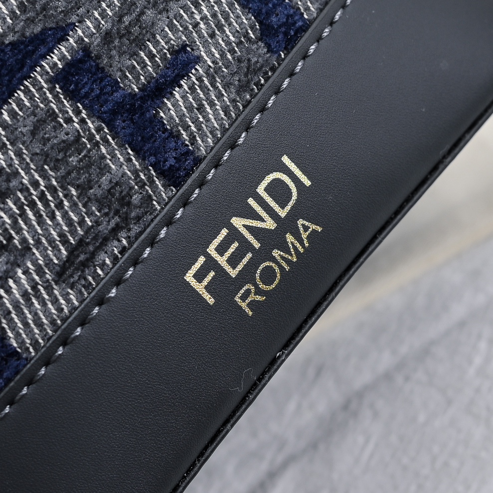 FENDI Monogram Roll Mini Vegetable Basket 3366