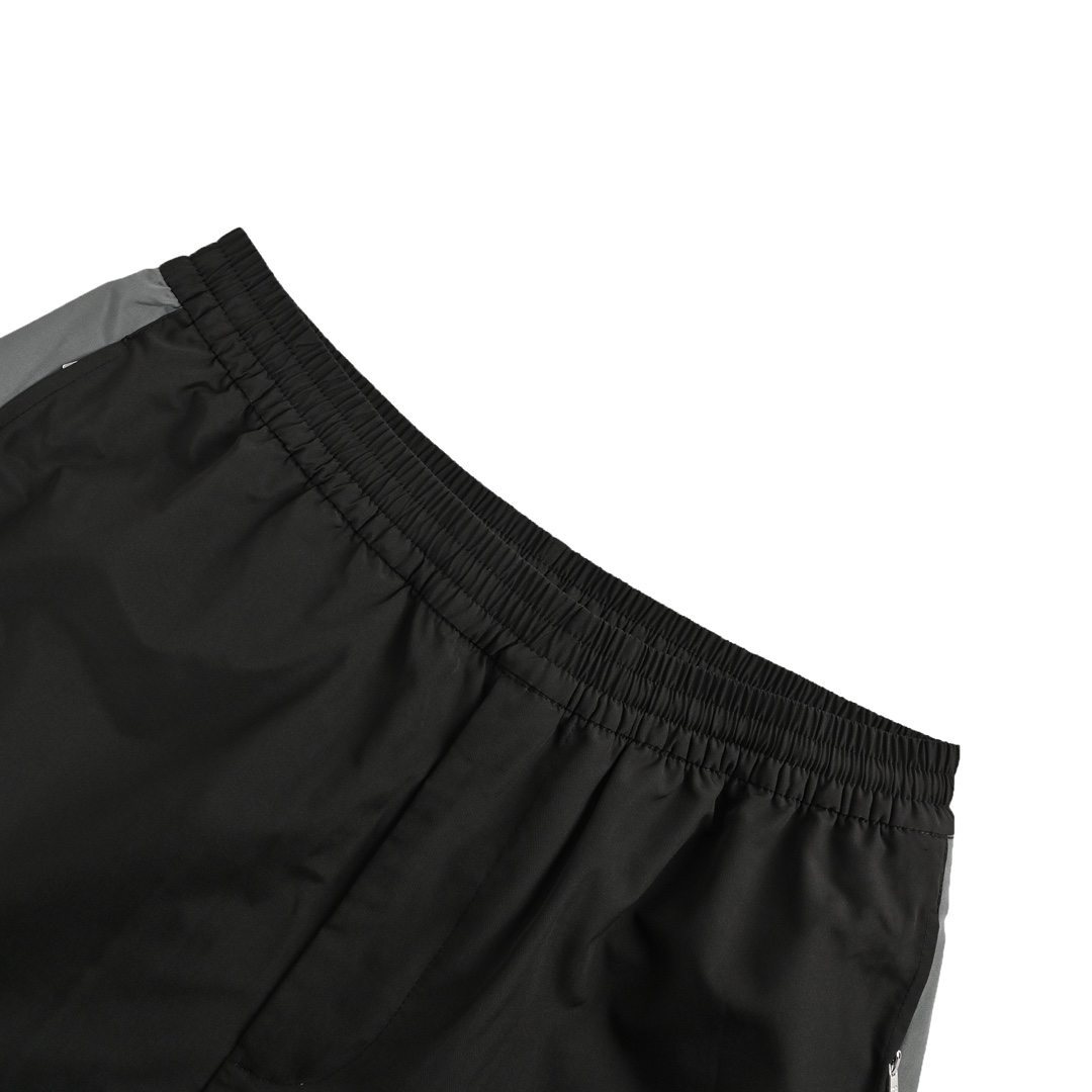 Prada 24Fw triangle logo webbing trousers