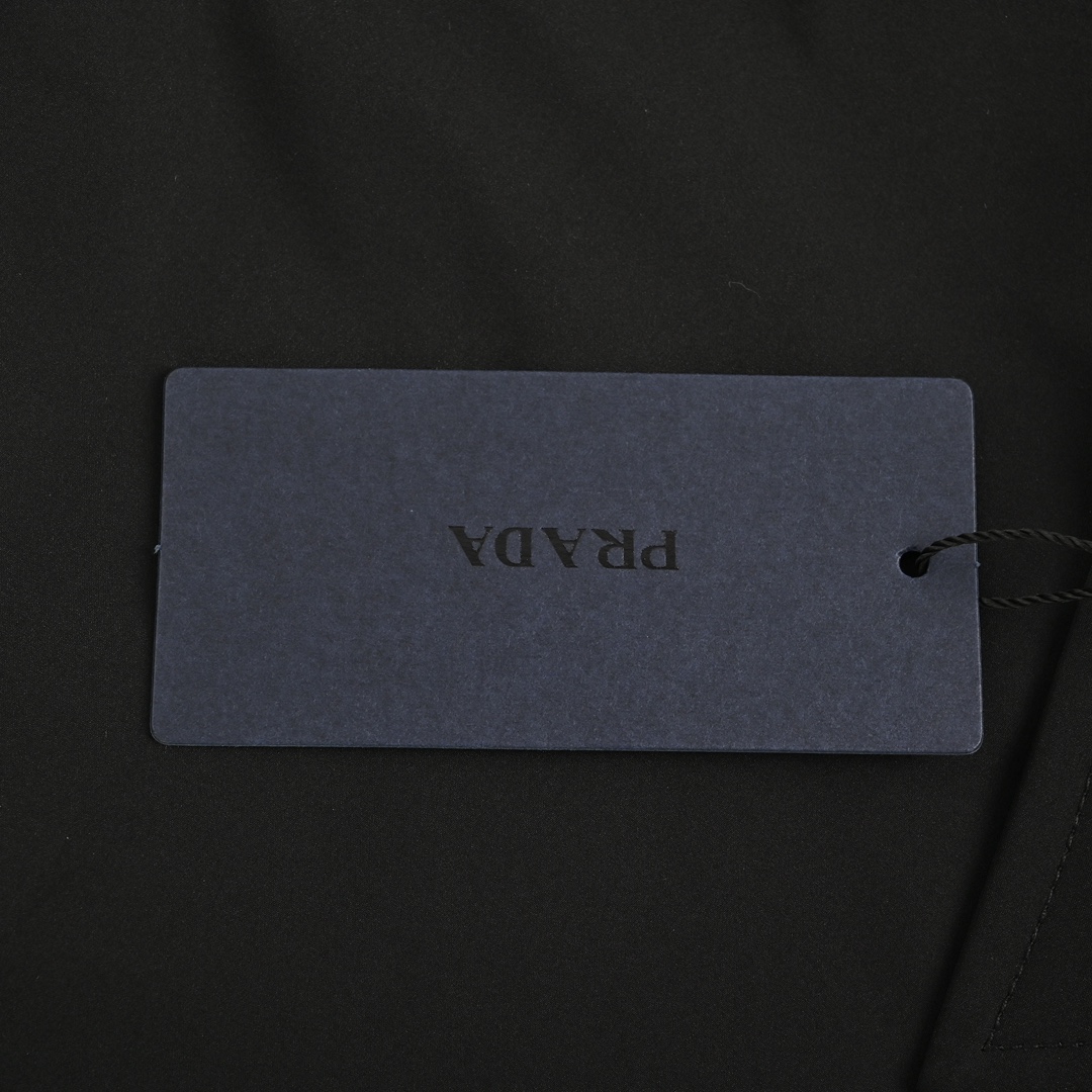 Prada 24Fw Classic Pocket Triangle Logo Shirt