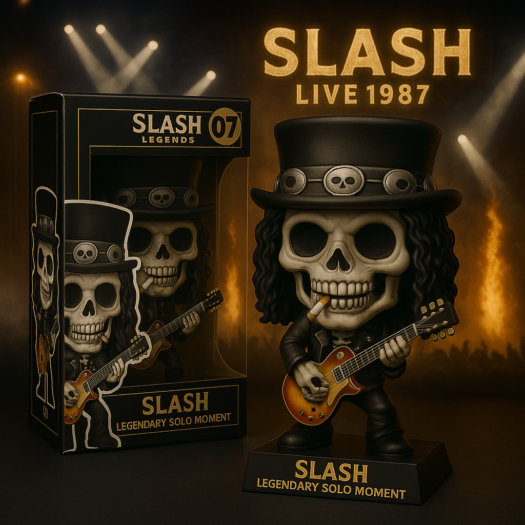 🔥 SLASH LIVE 1987 collectible figure 🎸