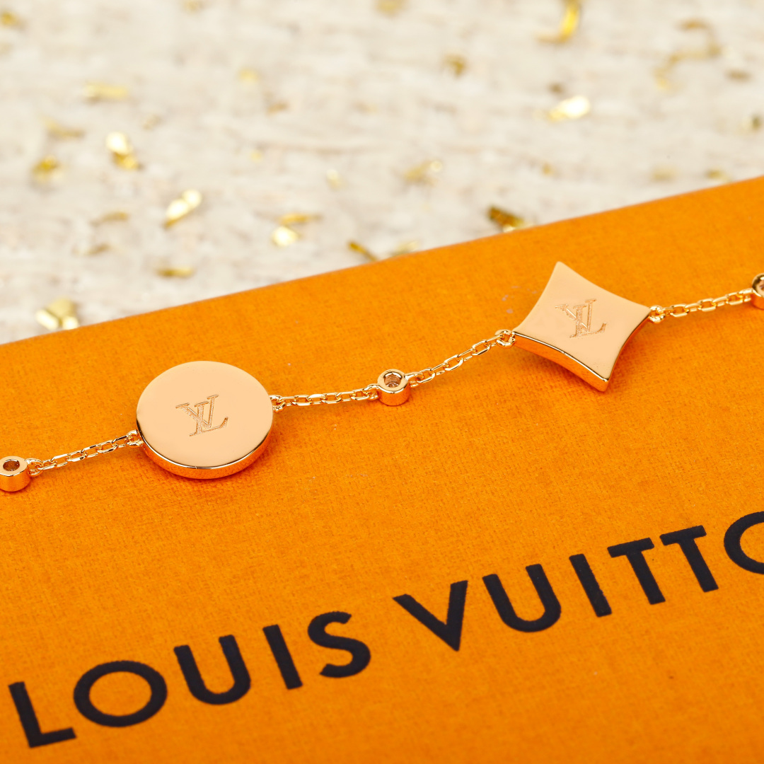 Louis Vuitton Color Blossom Star and Sun BB Multi-Motif Bracelet