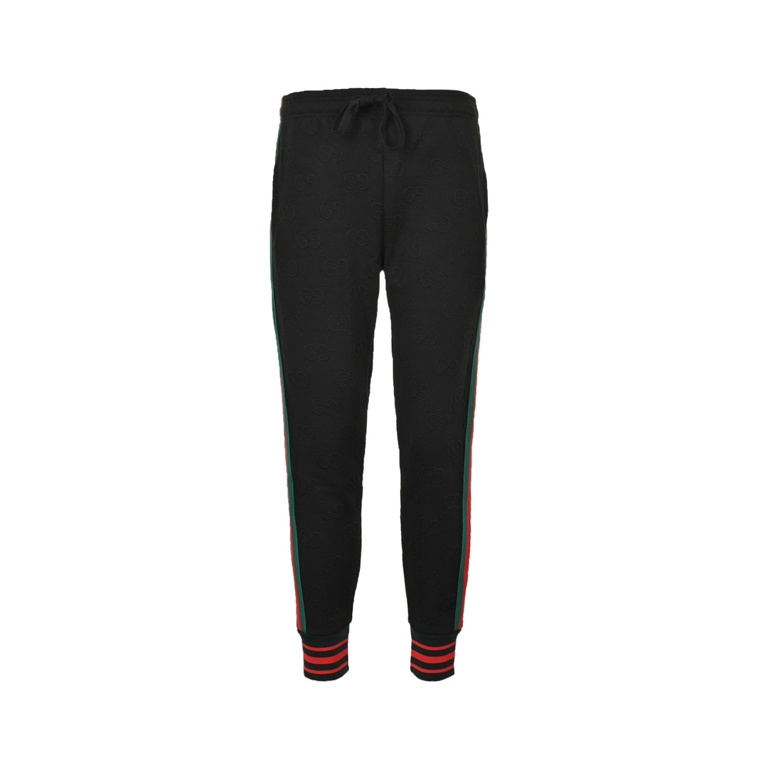 Gucci Double G jacquard webbing trousers