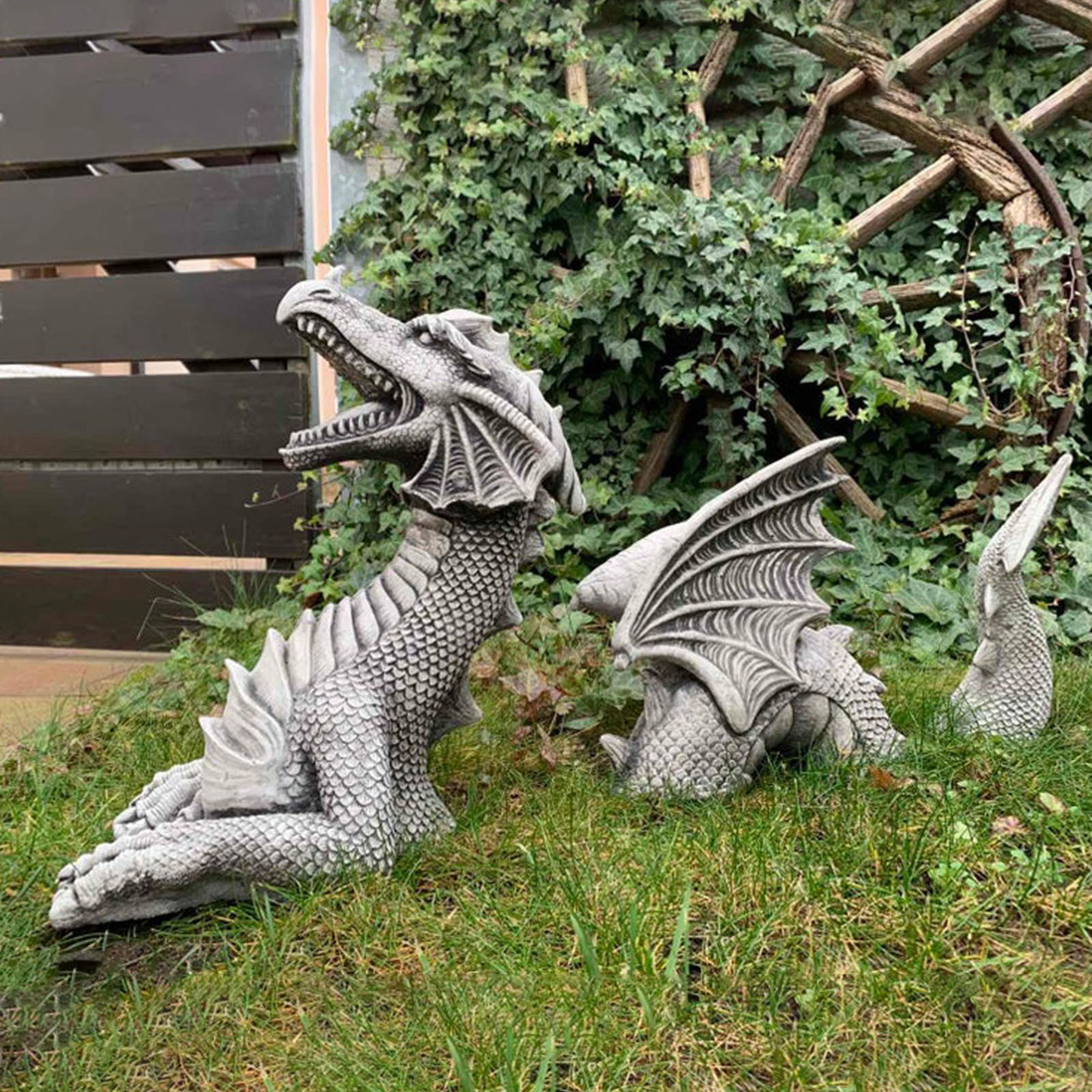 🔥Last Day Promotion-SAVE 60% OFF🔥The Dragon of Falkenberg Castle Moat Lawn Statue-BUY 2 GET 10% OFF & FREE SHIPPING