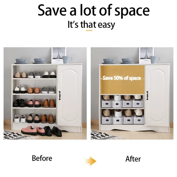 🔥🔥 Adjustable Shoe Rack is now on sale🥾🥾 (limited time promotion, buy more get more - limited quantity, first-come-first-served)
