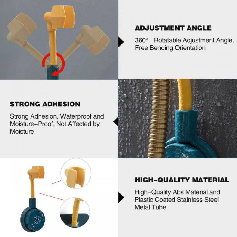 (🌲NEW YEAR SALE)Universal Adjustable Shower Bracket (BUY 2 GET 1 FREE)
