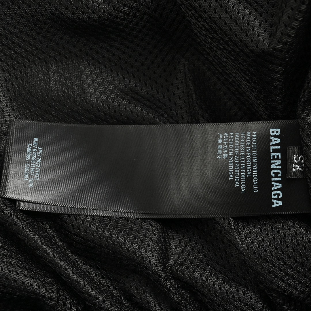 Balenciaga 24Fw Under Armour co-branded embroidered jacket
