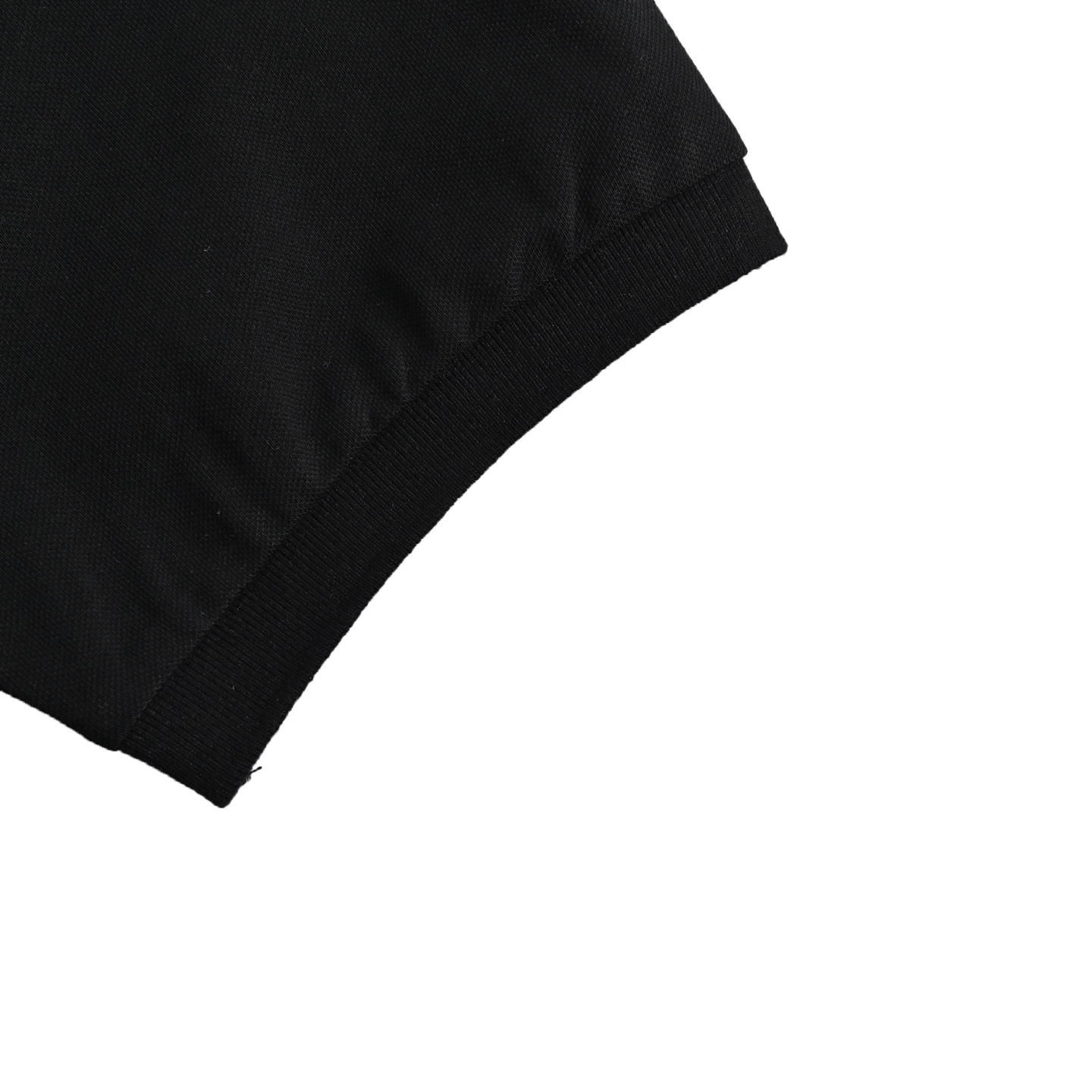 Burberry Polo short sleeves with colorful stripe embroidery on the collar