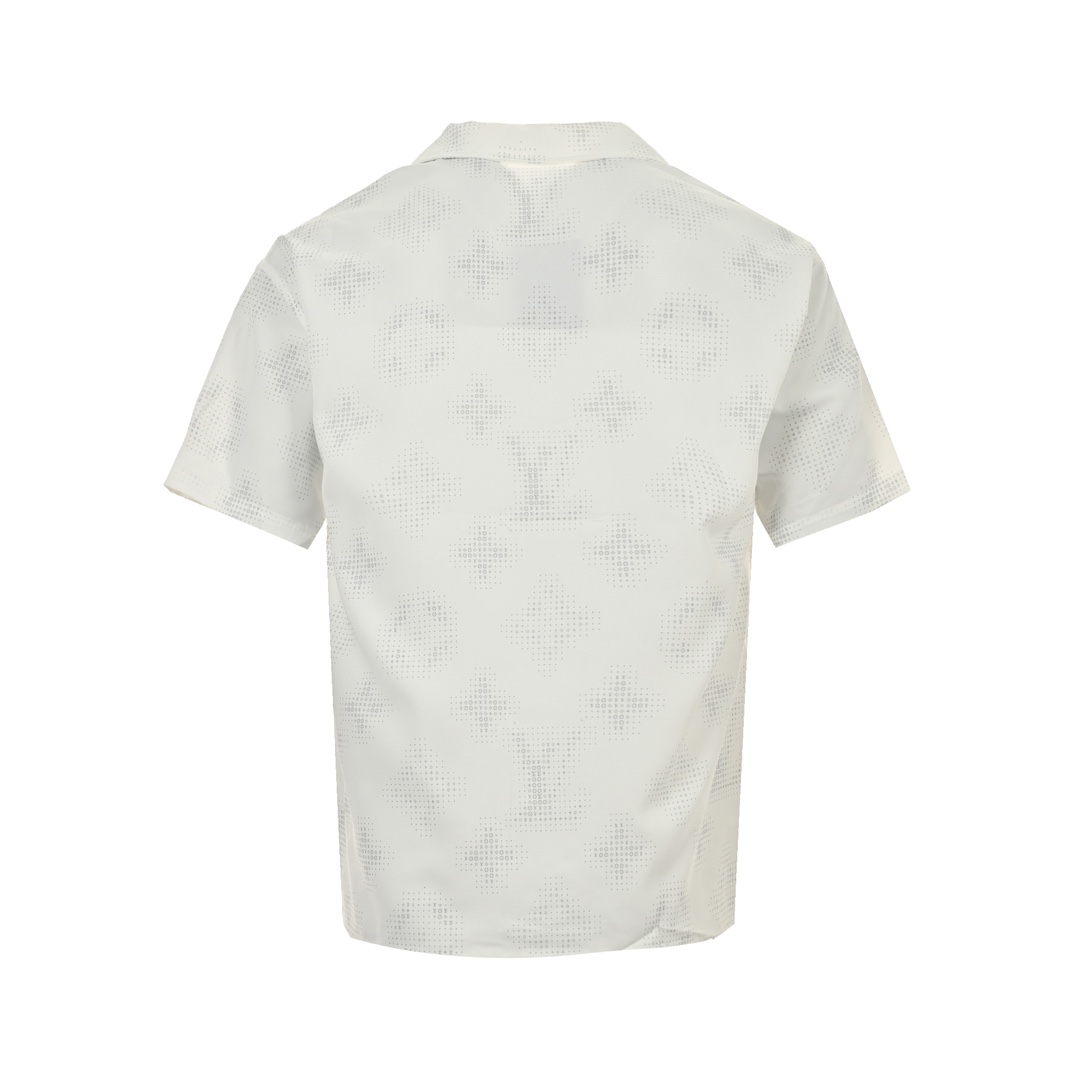 Louis Vuitton 24ss monogram small logo short sleeve shirt