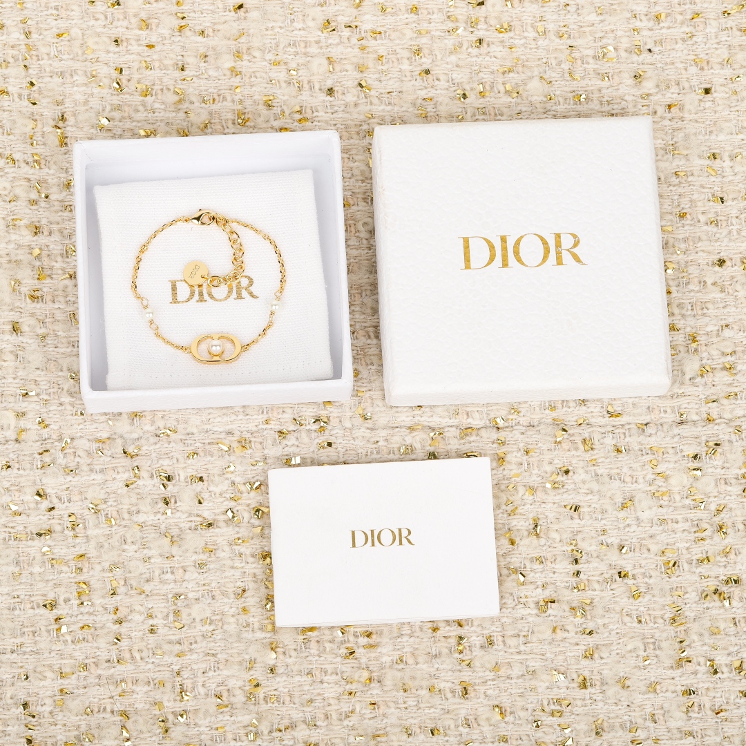 Dior CD Pearl Bracelet