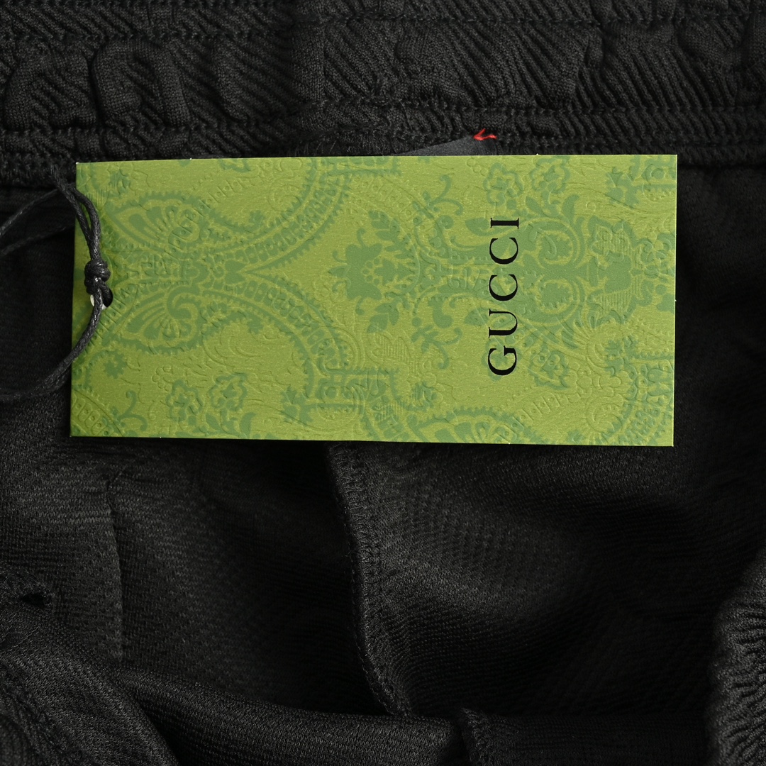 Gucci Double G jacquard webbing trousers