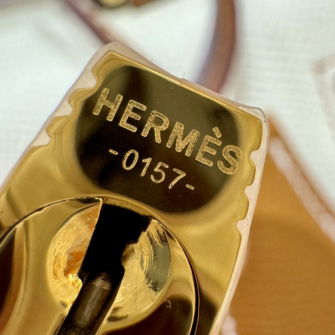 Hermes Kelly i2Nata ck37gold handbag (handmade to order)
