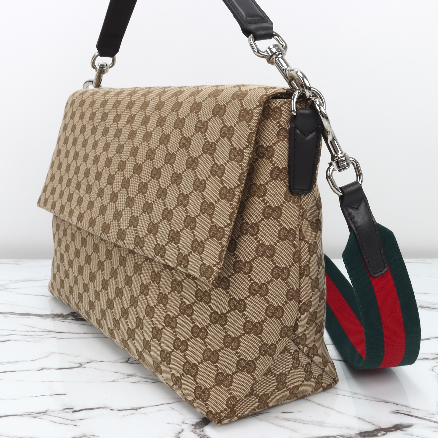 Gucci GG canvas large crossbody bag 821616 FAEHA 9794
