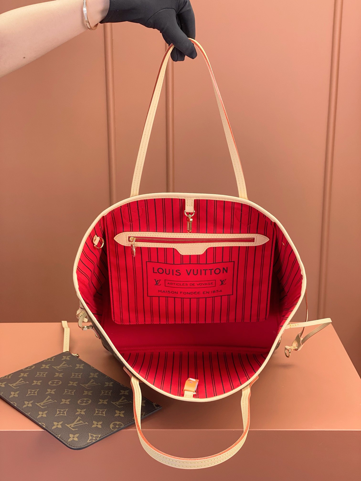 Louis Vuitton NEVERFULL Medium Handbag M41177