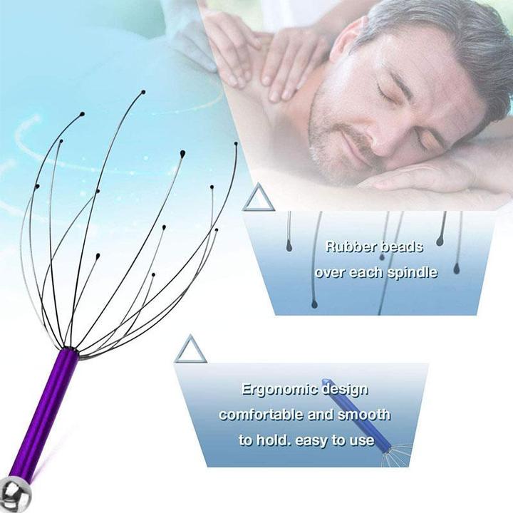 🔥48% OFF THIS HOUR🔥Octopus Head Massager（Random Color）