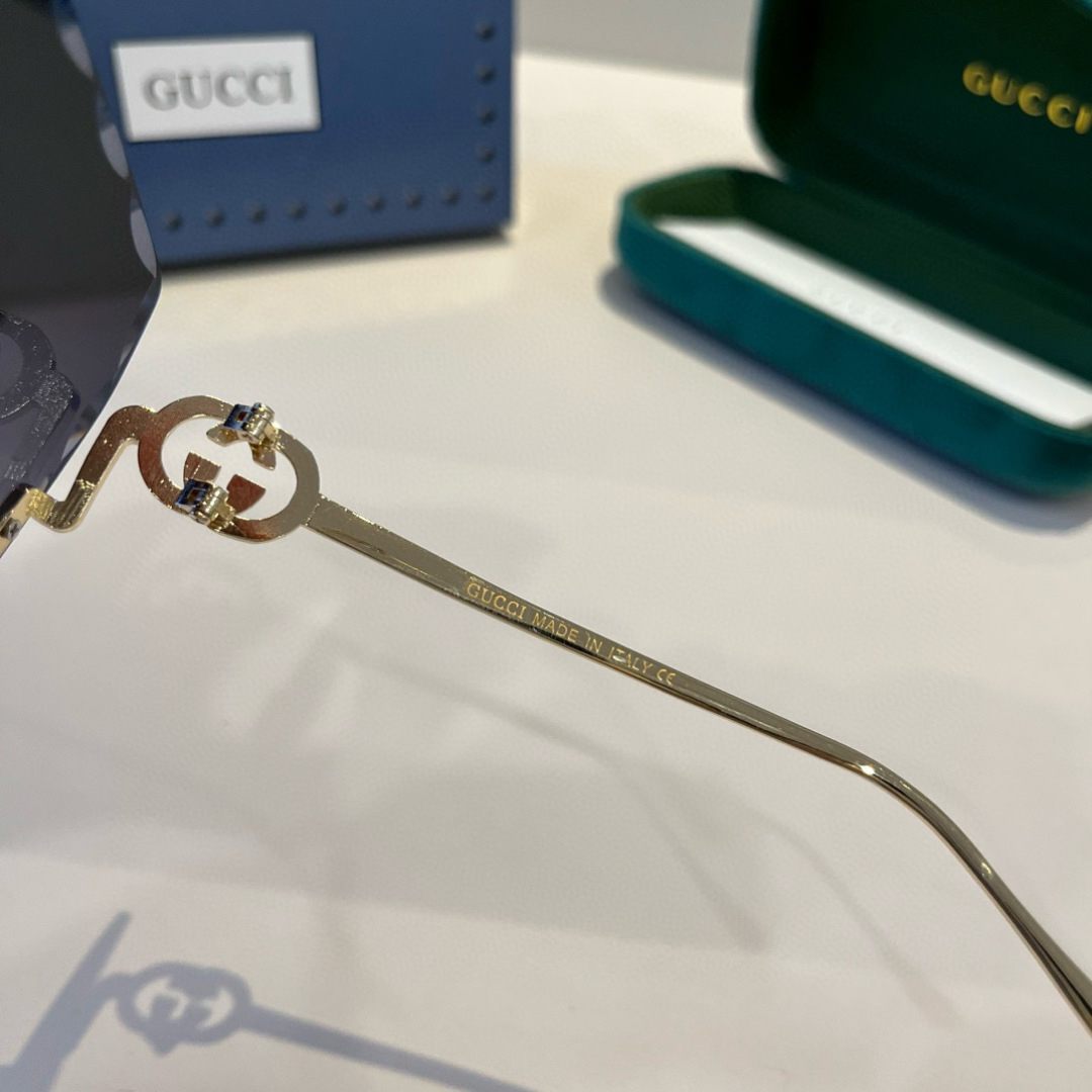 Gucci rimless sunglasses
