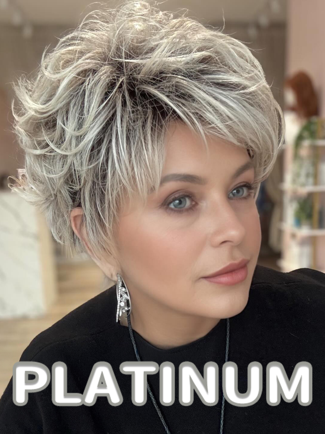 Soft Layered Pixie Wig