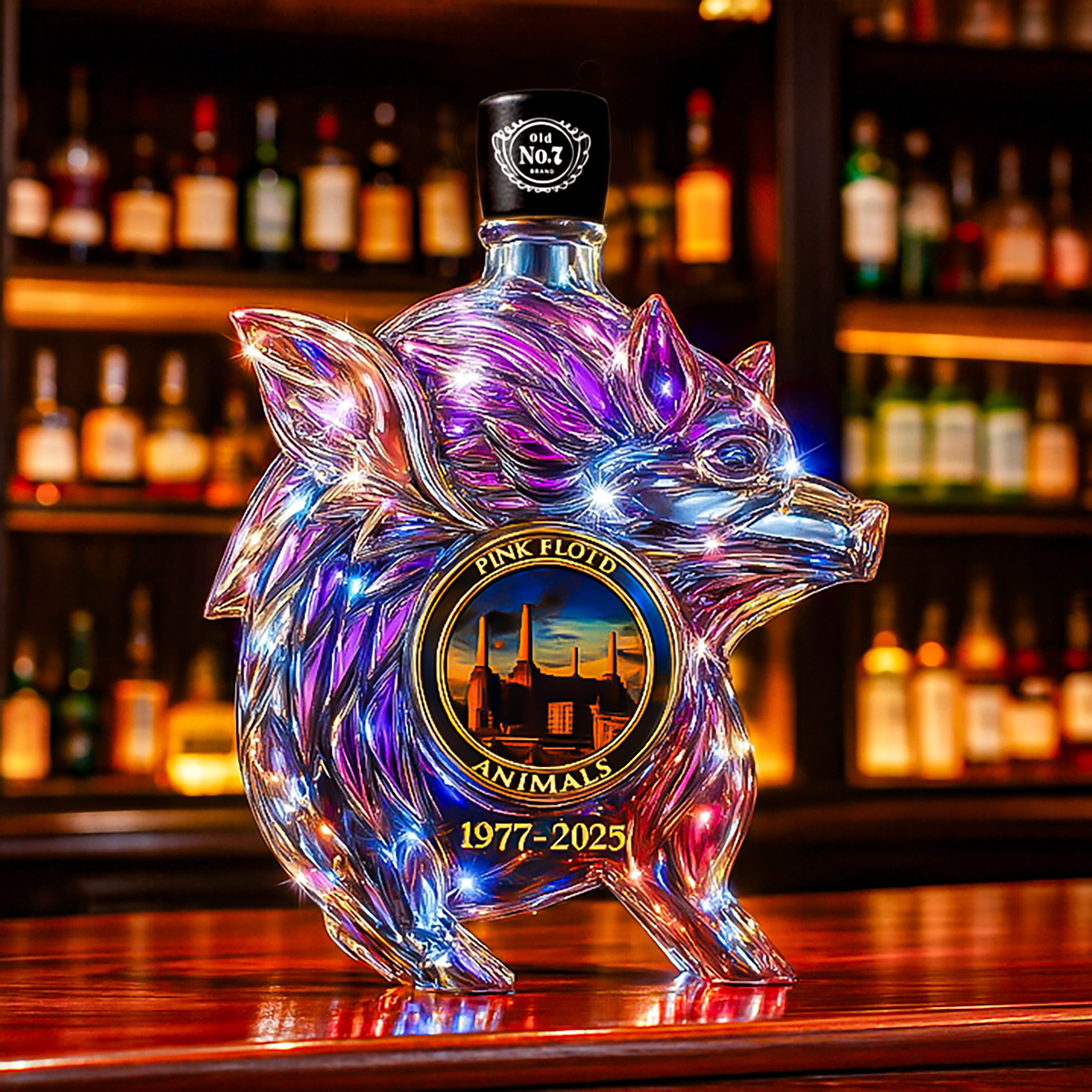 Pink Floyd “Animals” 48th Anniversary Whisky Bottle