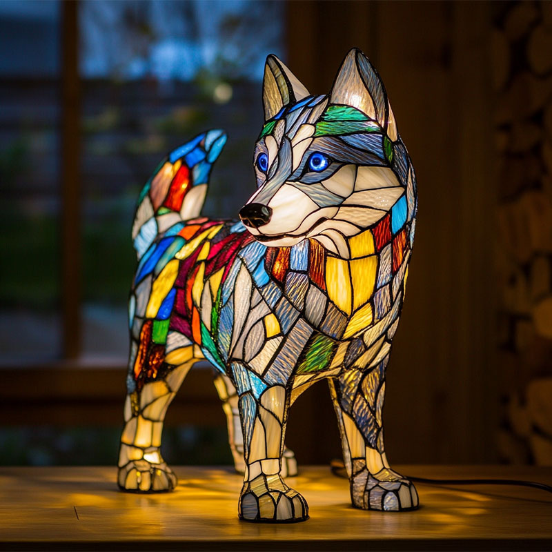 Schnauzer Lamp