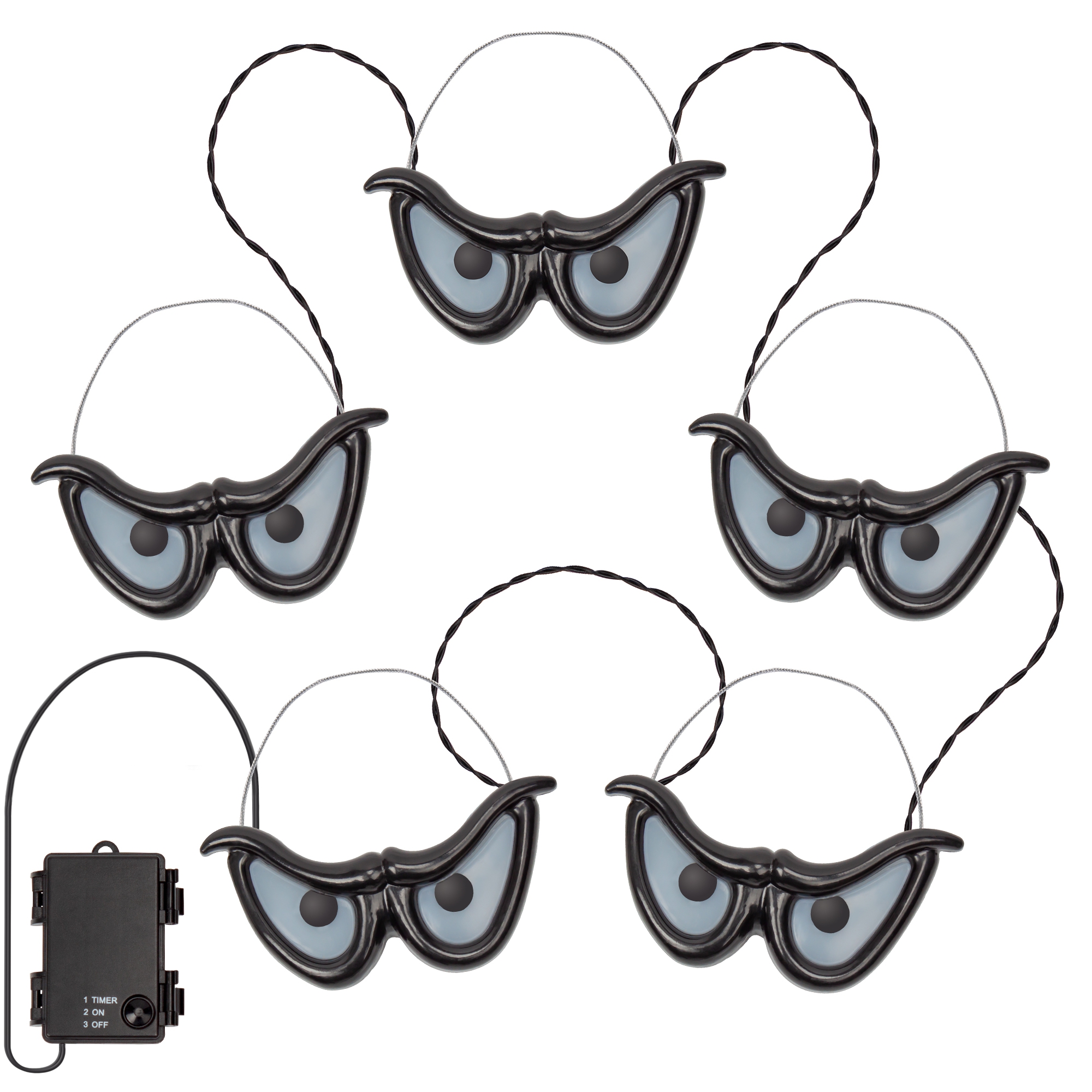 🔥ON SALE🔥Halloween Decorations, 5 Pack Glowing & Flashing LED Eye Lights