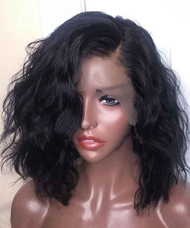 Luna Lace Front Wig S01 Women Shoulder Length Curly for African American