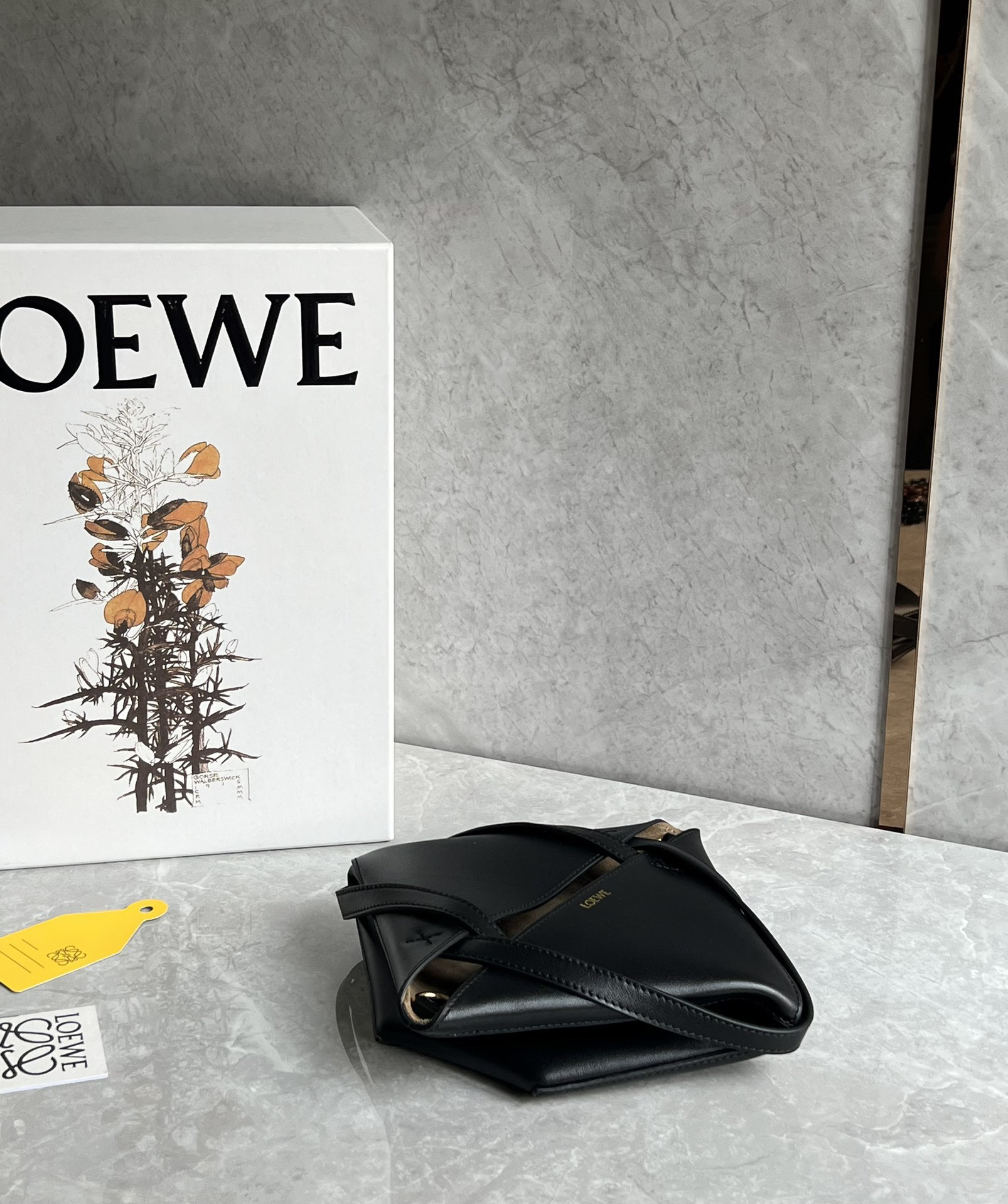 Loewe zzle fold series foldable tote bag 0695