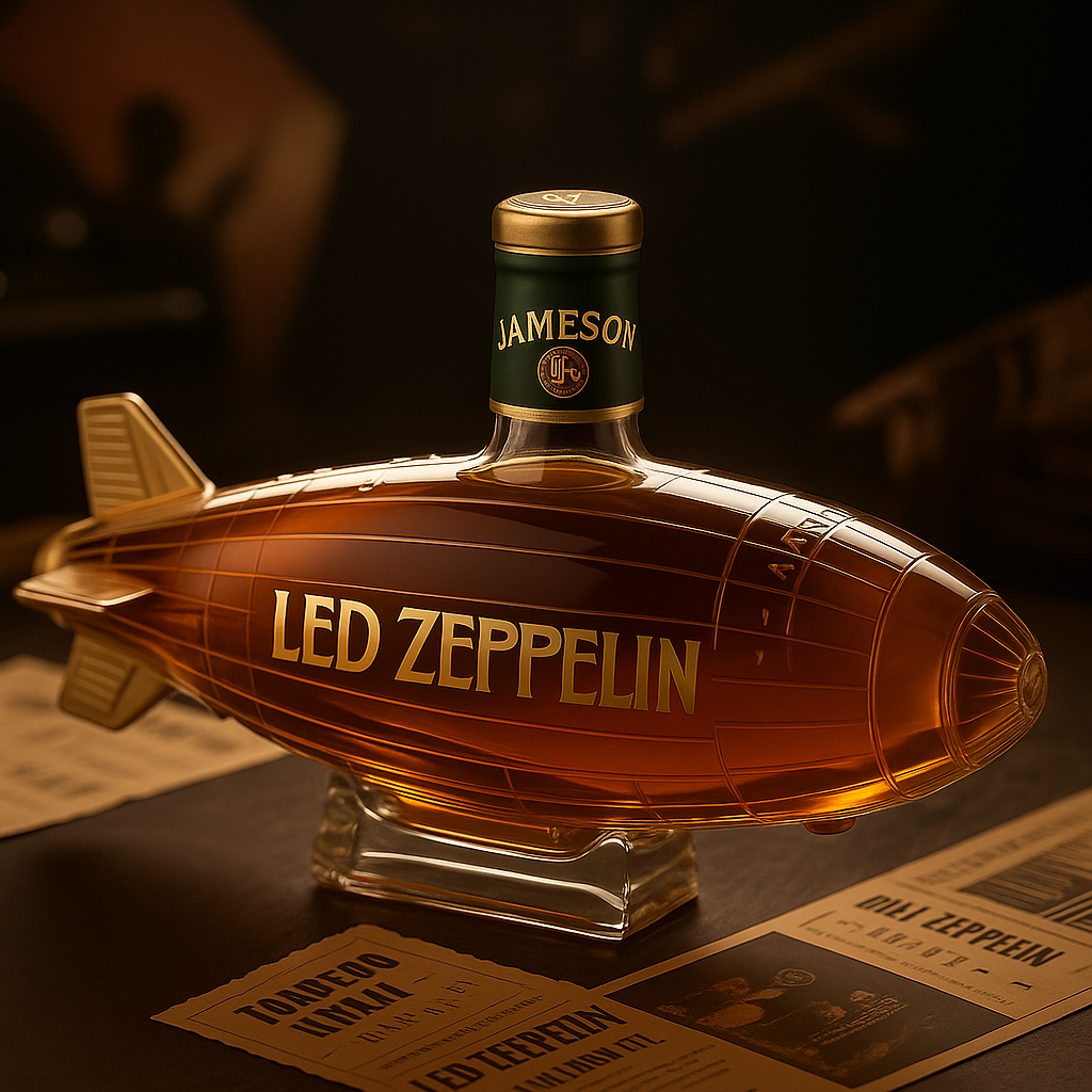 Led Zeppelin Decanter