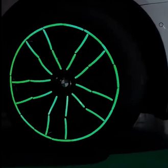 Car Wheel Hub Stickers