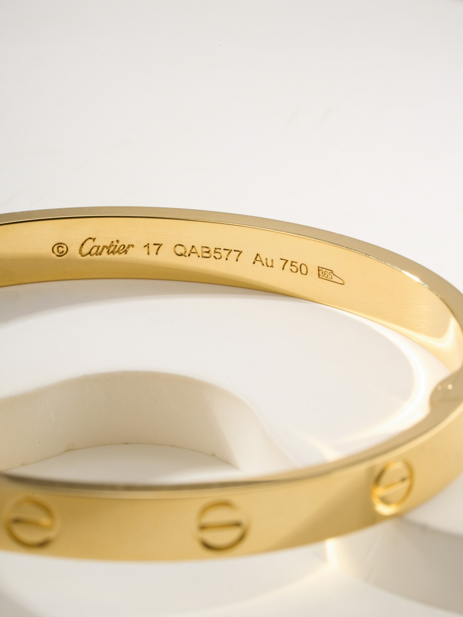 Cartier 2025 6.1mm medium version single open diamond-free bracelet