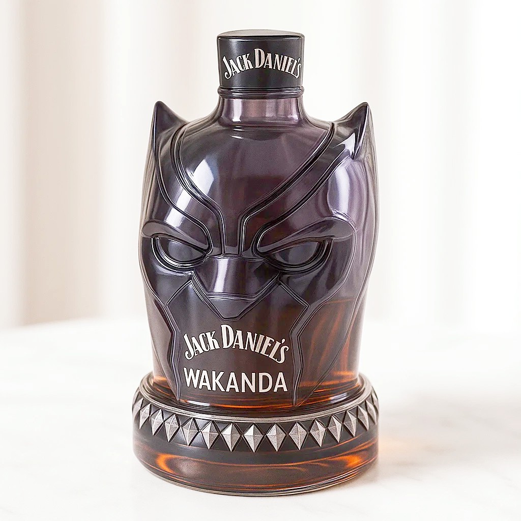Black Panther Wakanda Limited-Edition Whisky Bottle
