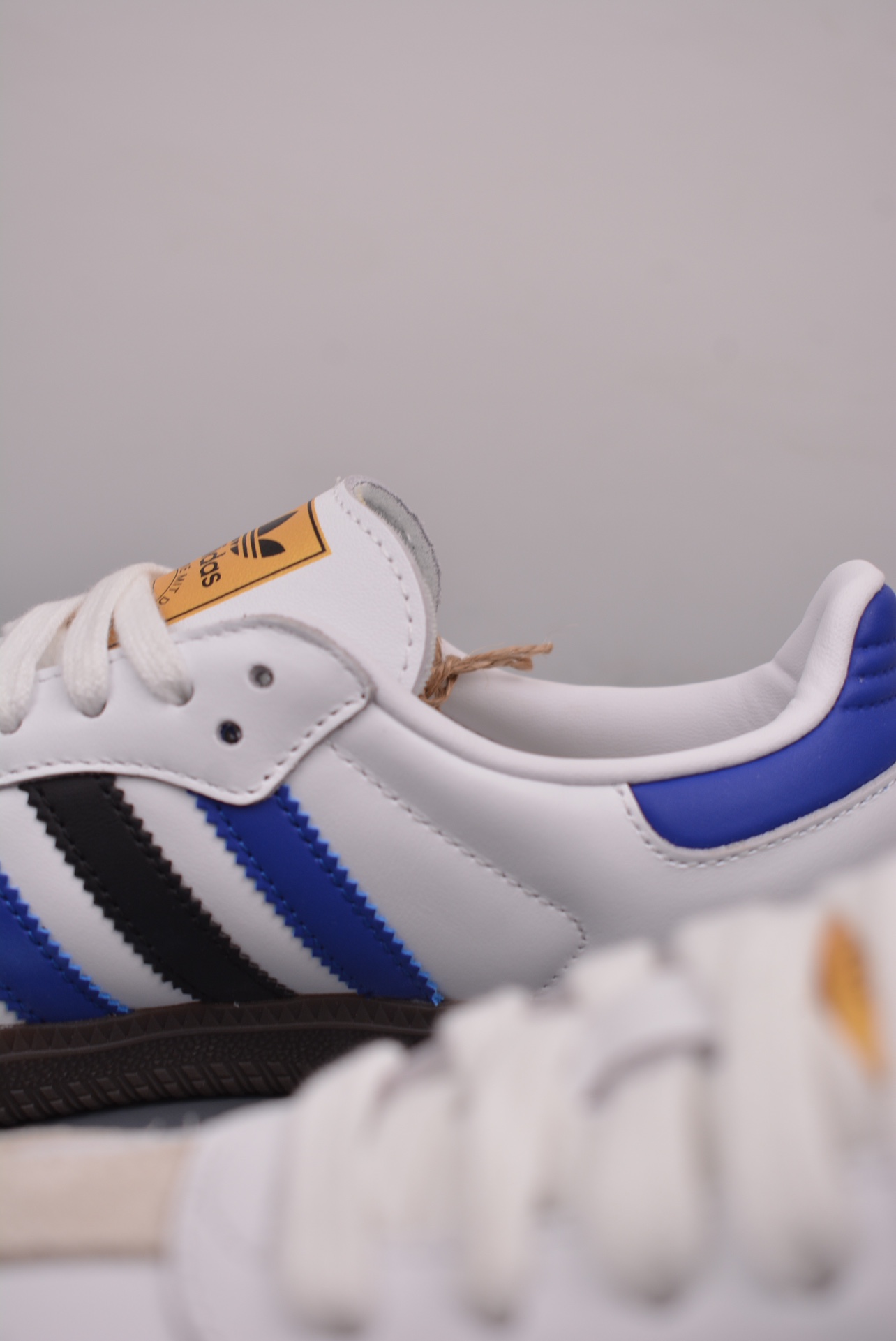 Adidas Originals Samba OG White Black Blue ID1381