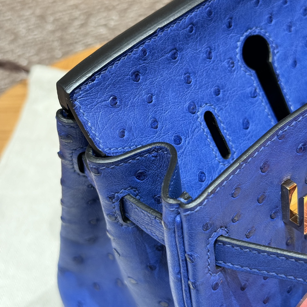 Hermès Birkin O7Bleuet Handbag (Handmade to Order)