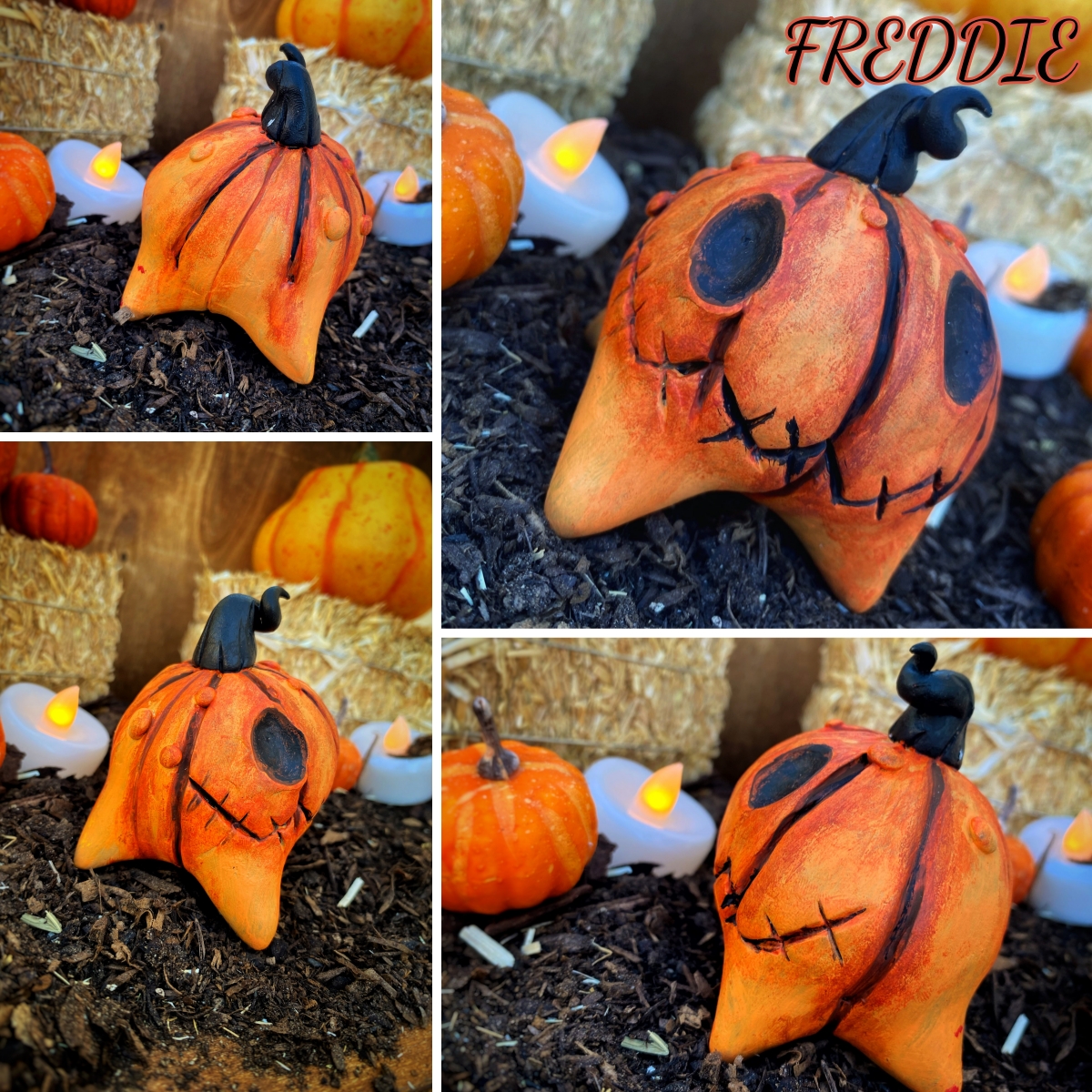 💥Daily Sales of 1000+🔥Puppy Pumpkin 🎃 Sculpture