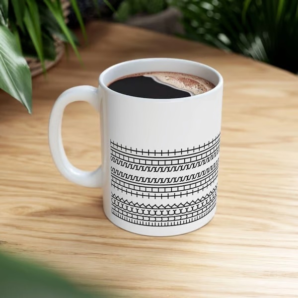 Fuck This Shit Mug, Hidden Message Funny Ceramic Coffee Mugs