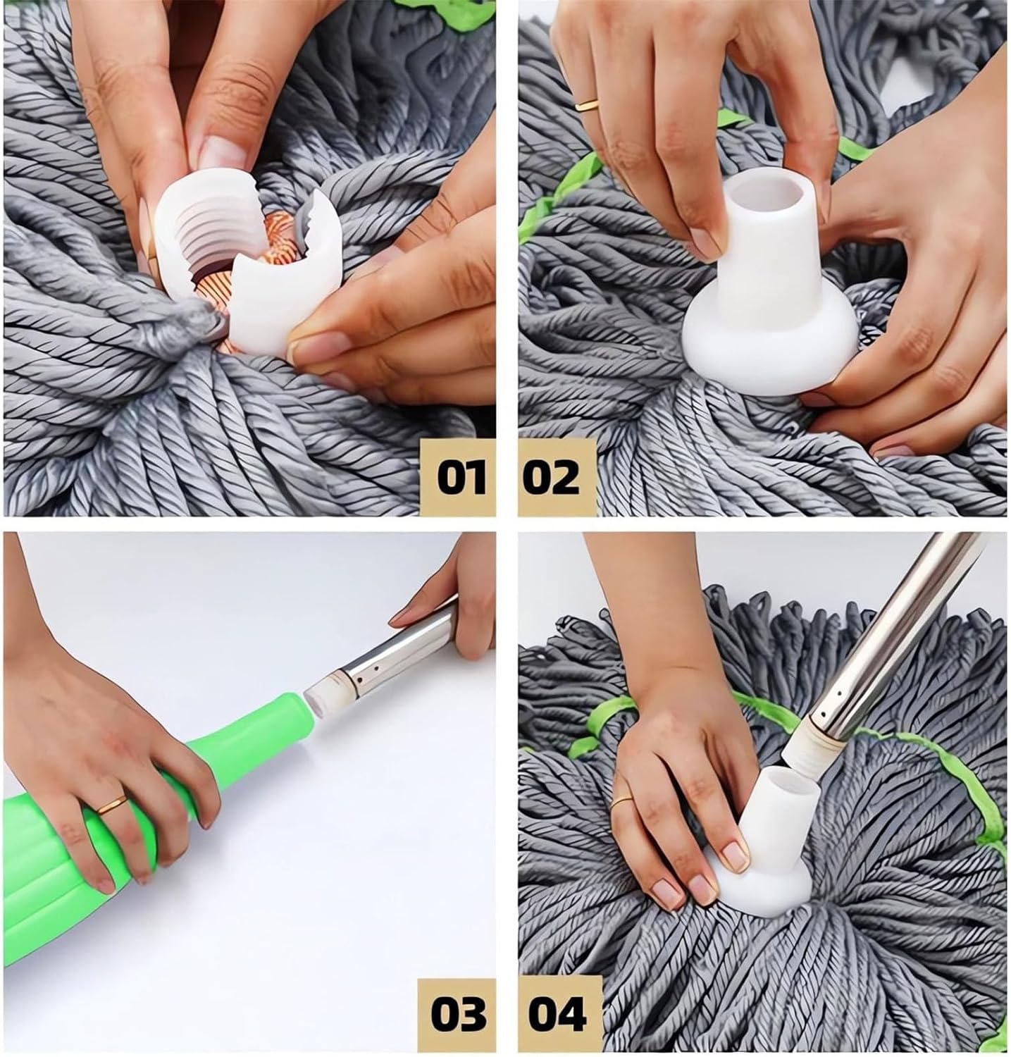 🔥New Release Hot Sale🔥2 in 1 Dehydrated Mop