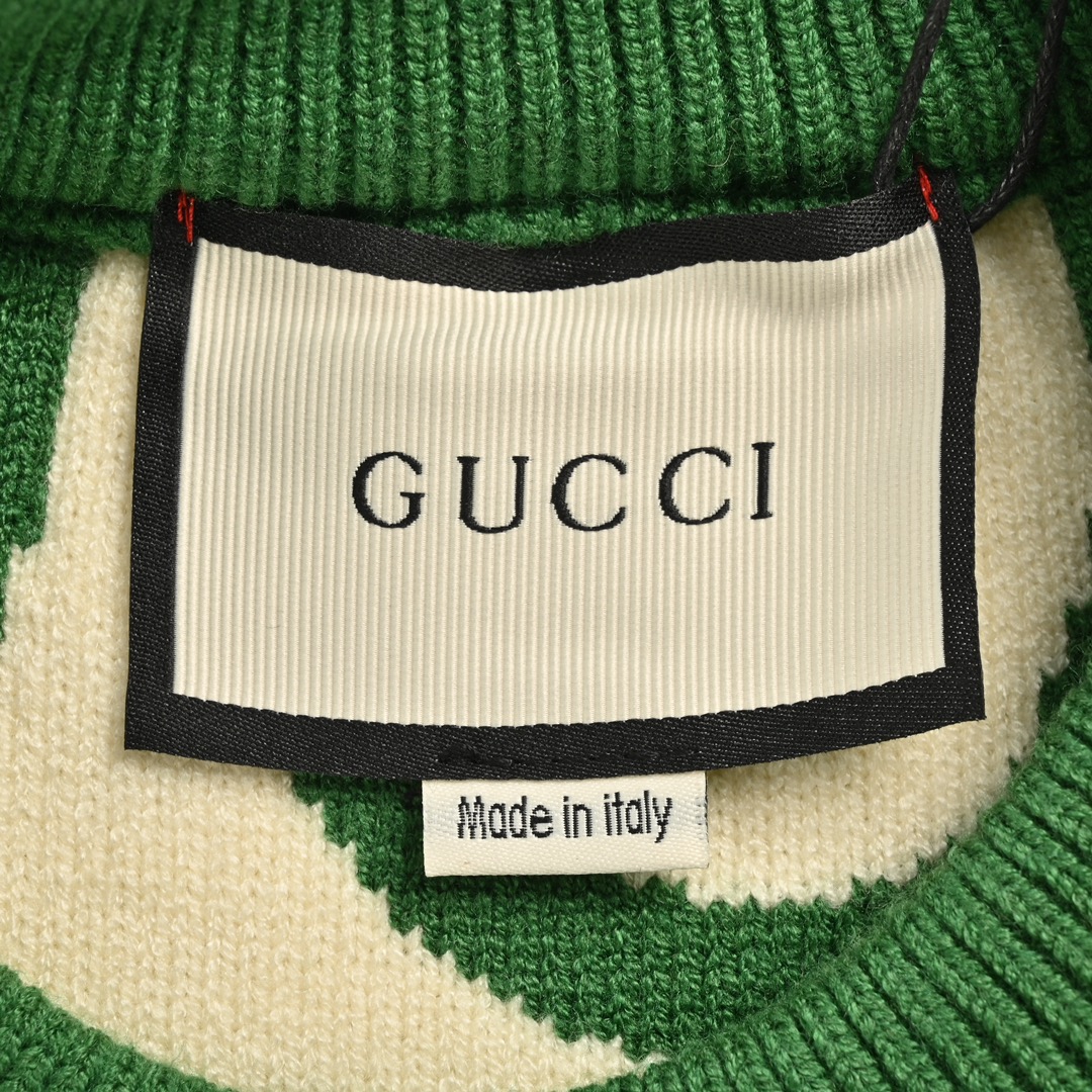Gucci 24Fw all-over logo jacquard sweater
