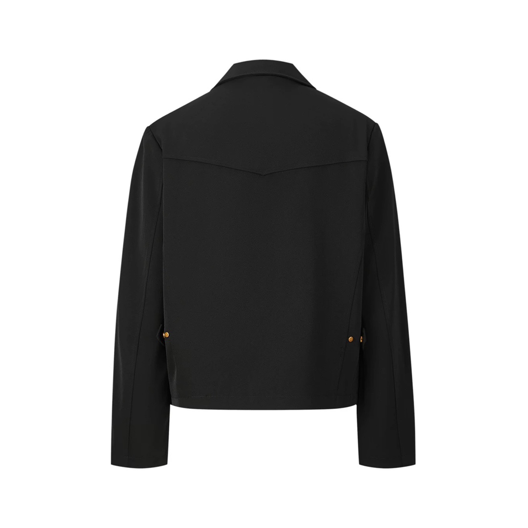 Louis Vuitton 24Fw turquoise wool blazer