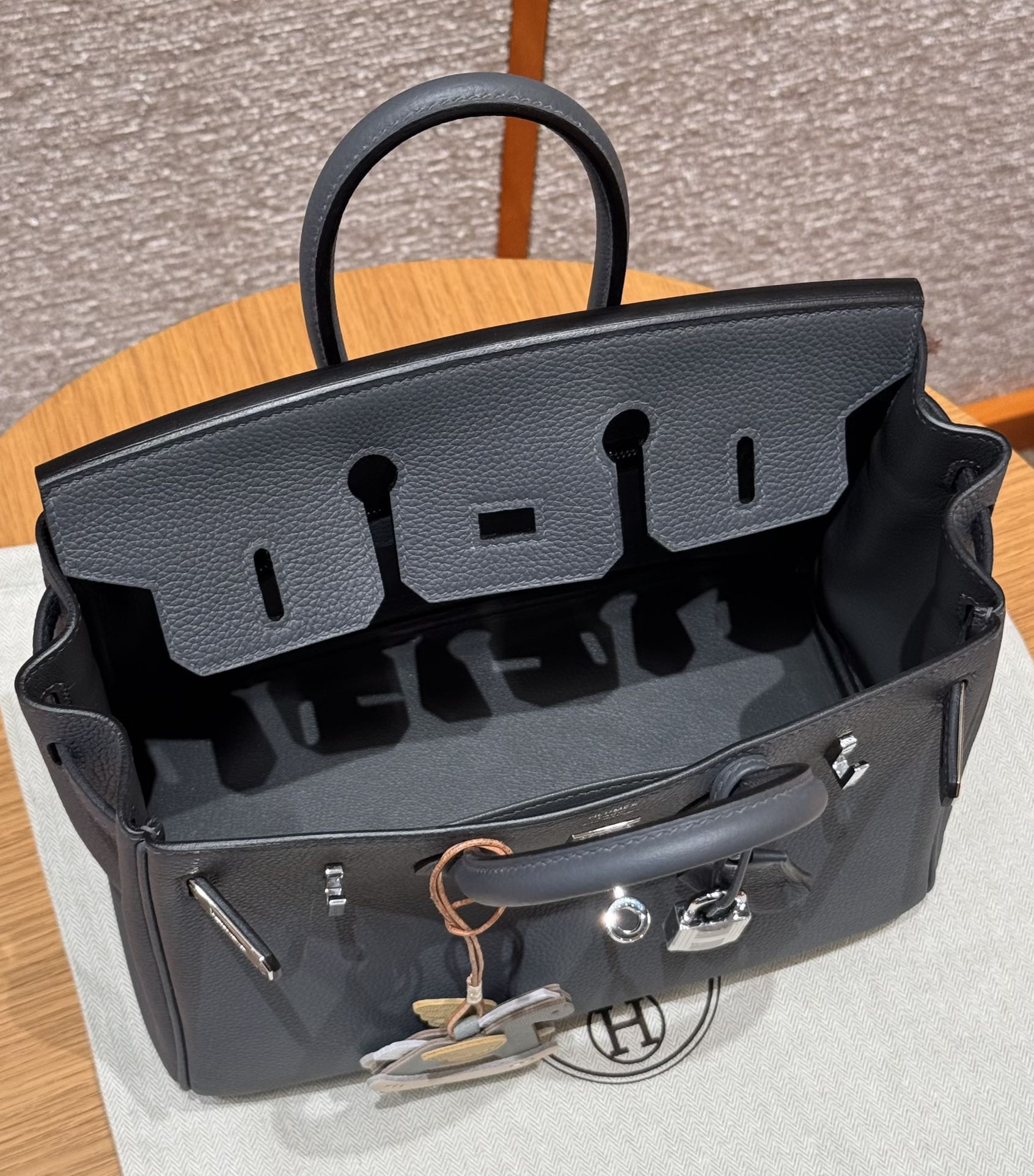 Hermès Birkin H0Girs Misty Handbag (Handmade to Order)