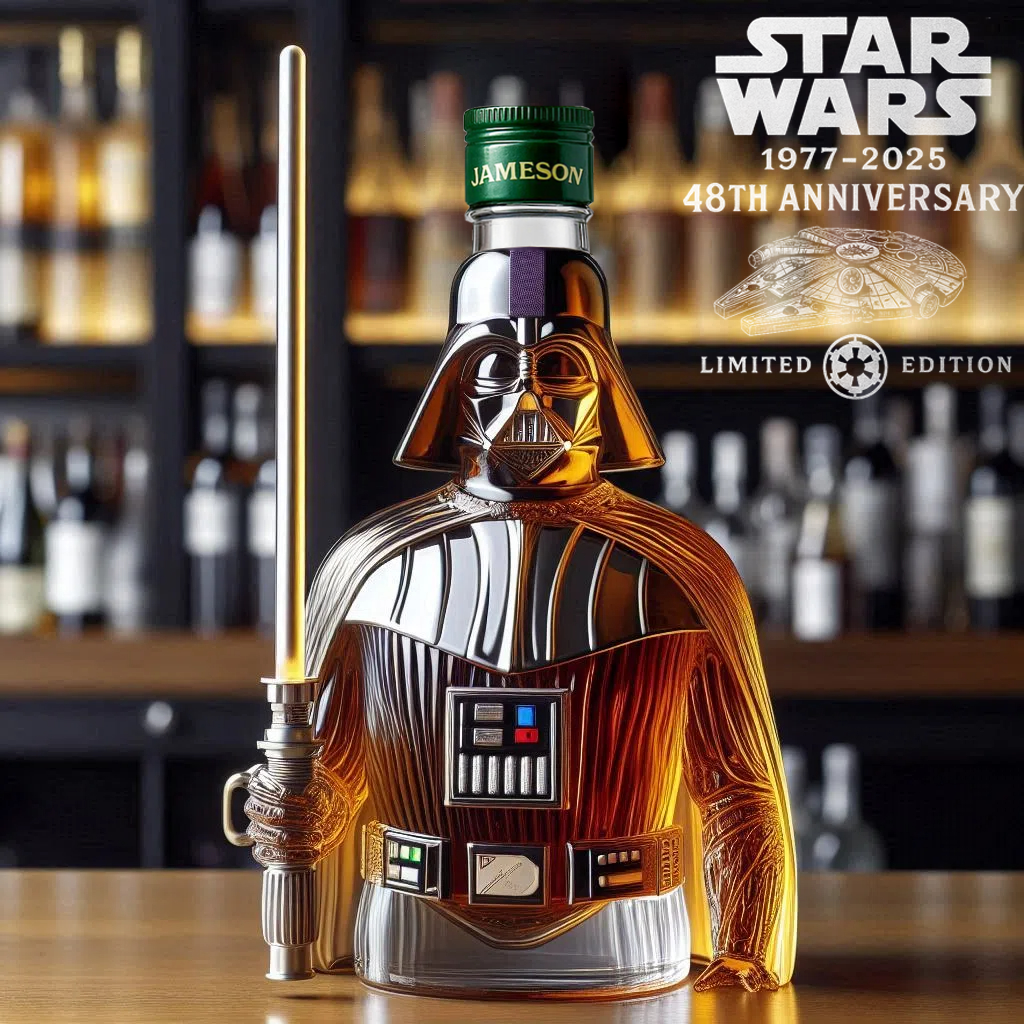 Star Wars 48th Anniversary Limited Edition Whisky Bottle